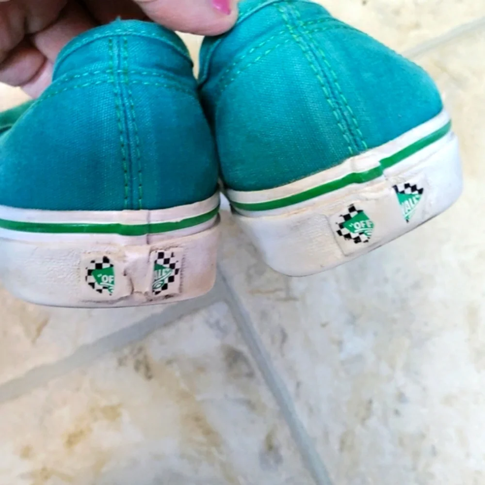 Turquoise Vans - Picture 4 of 6